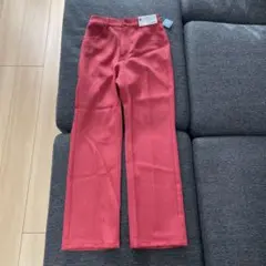 GU センタープレスカラーストレートパンツ　Sサイズ