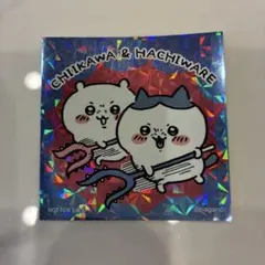 ちいかわ　ノベルティ　ホログラムステッカー　ハチワレ　ヤー　さすまた