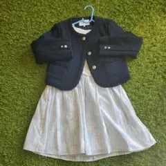 美品⭐セレモニー　ワンピース&ジャケット　125