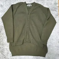 CDG カーディガン オリーブ Lサイズ