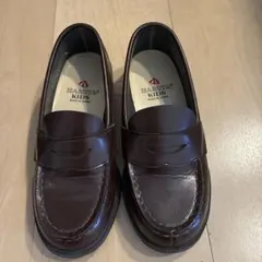 専用　HARUTA キッズ フォーマルシューズ 19 ブラウン