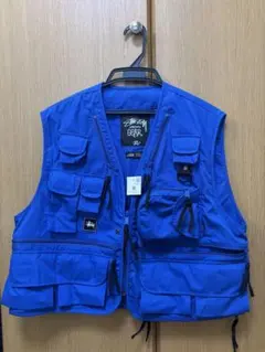 Stussy フィッシングベスト Stussy ストゥーシー フィッシングナイロンベスト - メルカリ