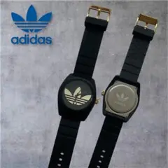 adidas オリジナルスブラックゴールドサンティアゴ メンズ ユニセックス