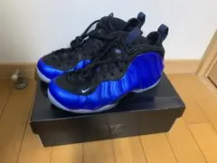 【美品】　Nike Foamposite ブラック/ブルー
