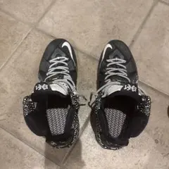 未使用✨️26.5㎝】NIKE LEBRON 18 ブラック×ホワイト 箱タグ - メルカリ