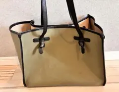 GIANNI CHIARINI トートバッグ オリーブグリーン