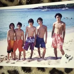 嵐ロゴ 松本潤 公式写真 ハワイ 2枚セット - メルカリ