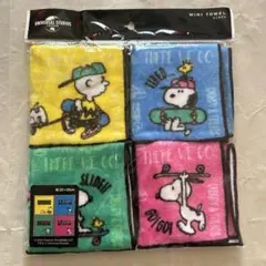 スヌーピー ユニバ ミニタオル