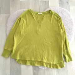 ♡FREAK'S STORE♡カラーリブ編みカットソー♡綿100%♡カジュアル♡