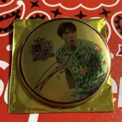 大迫敬介　ゴールド缶バッジ　サンフレッチェ広島　金曜日限定　レア