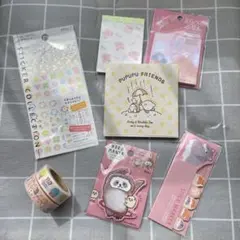 星のカービィ 文房具まとめ売り メモ帳 付箋 シール マステ