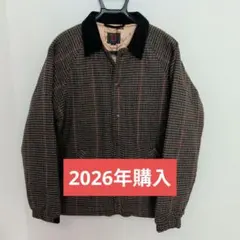 【68&bros】ウールチェック柄キルティングジャケットのサムネイル