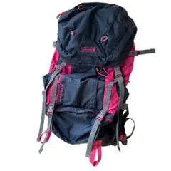 美品✨Coleman マウントトレック 45ショート ネイビー×ピンク