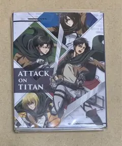 進撃の巨人 調査兵団 メモパッド リヴァイ エレン アルミン ミカサ