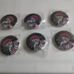 鬼滅の刃　AGF2025アニプレックス　レリーフメタル缶バッジ　猗窩座　6個