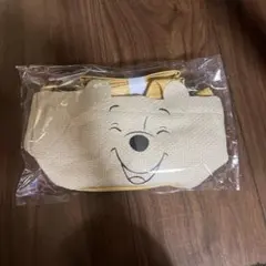 くまのプーさん　編みバスケット風ショルダー