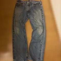 Levi's 505 W26 L32ストレートデニムパンツ ブルー