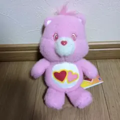 ケアベア　羊毛フェルト風ぽってりお手玉ぬいぐるみ