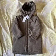 ★★バースデイ 防風 中綿 ロング ジャケット JK 濃薄橙 110cm 未使用