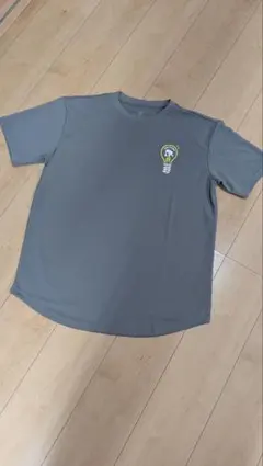 EGOZARU Tシャツ グレー 電球ロゴ バスケットボールウェア