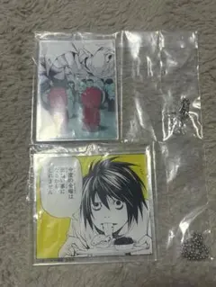 DEATHNOTE　一番くじ　アクリルキーホルダー　ニア　L E賞 2個セット
