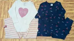 パジャマ　セット　デビロック　綿100%