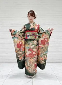 【仕立て上がり】豪華な振袖フルセット