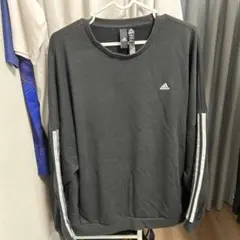 adidas ブラック トレーナー Lのサムネイル
