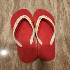東京ディズニーリゾート サンダル 赤　16-17cm