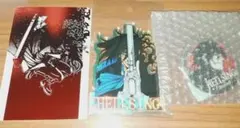 HELLSING アクリルスタンド 缶バッジメッセージ カード 3点セット