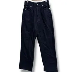 アプレジュール après jour デニムパンツ M コットン ブラックのサムネイル