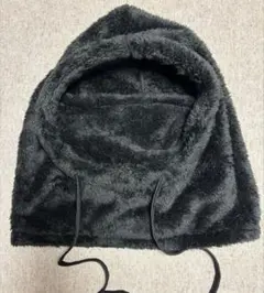 ふわふわあったかフード 黒