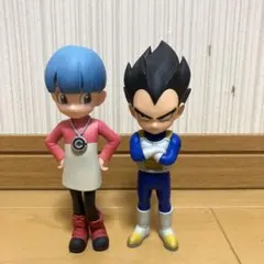 ドラゴンボール ブルマ ベジータ フィギュアセット