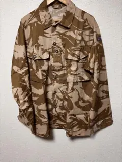 実物　イギリス軍 TROPICAL COMBAT ジャケット デザートDPMカモ