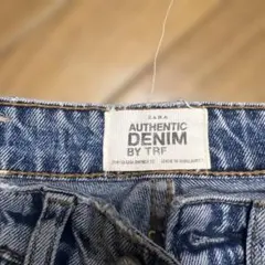 ZARA AUTHENTIC DENIM BY TRF サイドストライプデニム