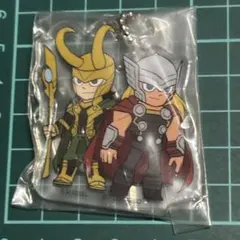①マーベル　アベンジャーズ　マイティ・ソー ロキ アクリルキーホルダー　MCU