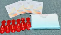 お値下げBENEFIQUEリセットクリア。セラム。コットン。サンプル