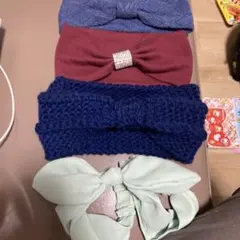 ヘアバンドセット 4点セット　ターバン