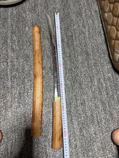 防犯対策 模造刀 白鞘 木鞘 全長 約レプリカ - メルカリ