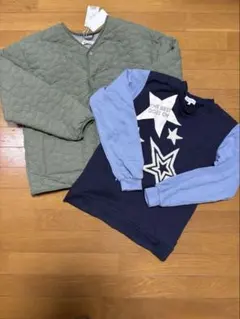 THE SHOP TK 新品アウター、水通しトレーナー2枚セット