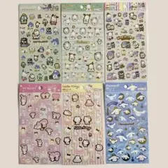 箔押しシール サンリオ 6枚セット ダイソー