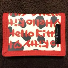 ハローキティ ☆三つ折り札入れ カードケース パスケース　キティ