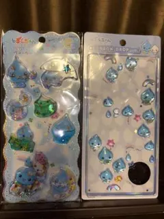 しずくちゃん　ボンボンドロップシール　おすそわけ