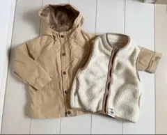 【3シーズン使える！万能アウター】Lagom ベスト付きジャケットM