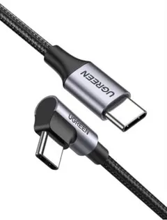 UGREEN USB C ケーブル L字 Type-c L型 PD 60W/3Aのサムネイル