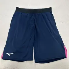 Mizuno ネイビー ピンク ハーフパンツ