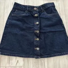 Bershka デニムミニスカート フロントボタン
