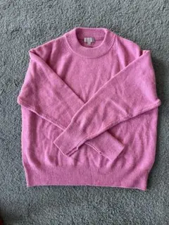 H&M ピンク ニットセーター 長袖