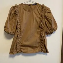 ZARA 半袖ブラウス