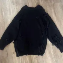 Danke Schön. ブラックニットセーター